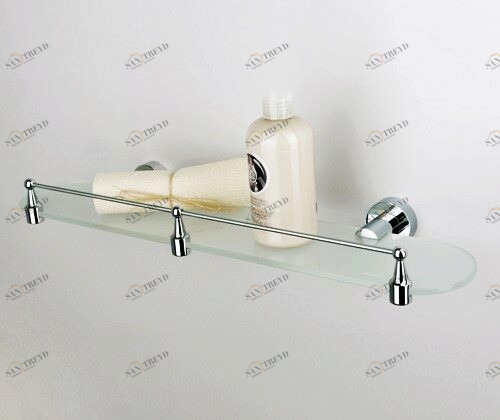 Donau K-9444 Полка стеклянная с бортиком Santreyd 