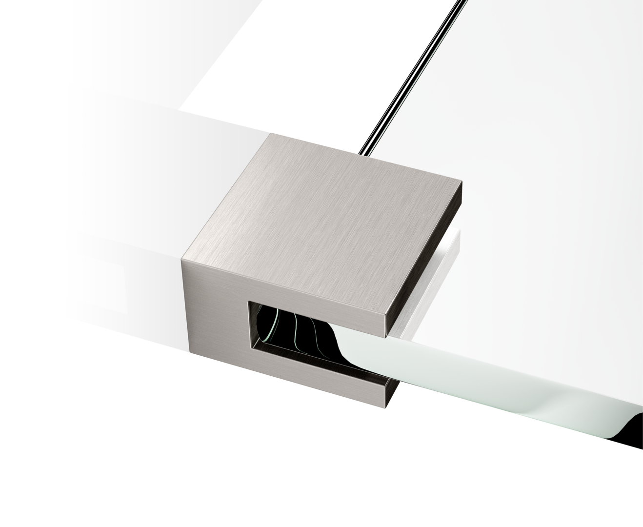 0561234 ДЕРЖАТЕЛИ ДЛЯ СТЕКЛЯННОЙ ПОЛКИ CO GKH DECOR WALTHER CORNER 