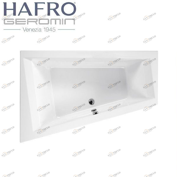 Ванна встраиваемая ассиметричная Era Plus 180 см 2ERA5S2 Gruppo Geromin
