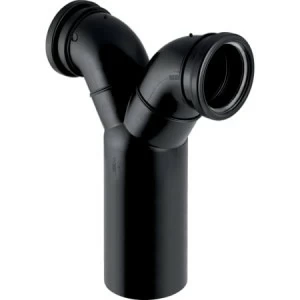 GEBERIT 367.923.16.1 Фановый тройник с вертикальным выпуском Geberit PE 90°, для подвесного унитаза