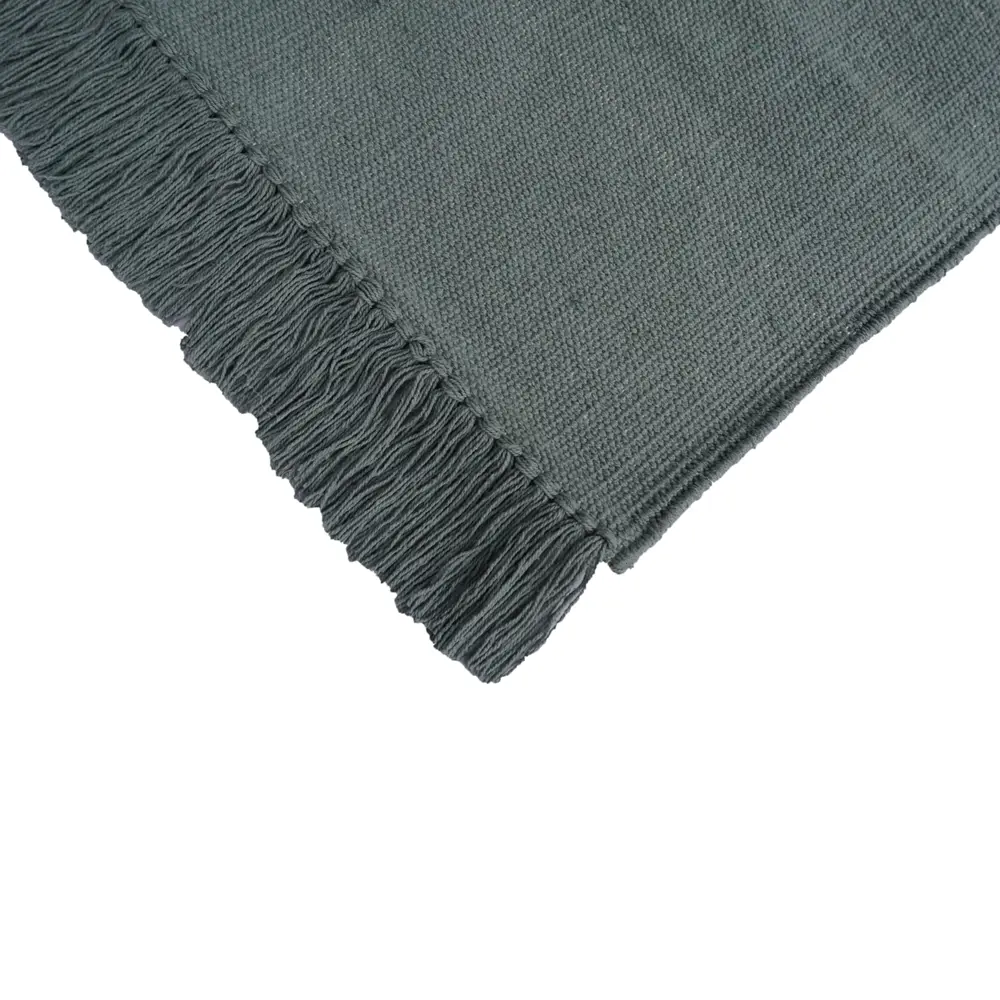 Ковер KREAFORTA Madras 60x120 см хлопок цвет голубой STLM-2012220 - Вид №1