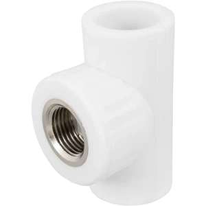 Тройник комбинированный Valfex 25x1/2"x25 мм ВР полипропилен 10127125 82194943 STLM-2039033