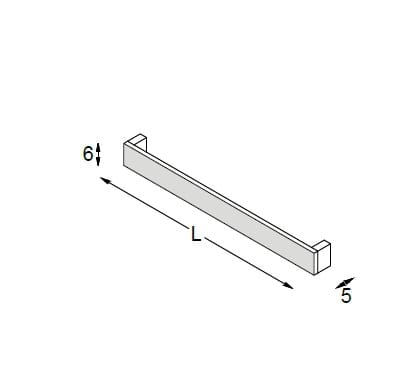 Держатель для полотенец ARTELINEA Kubik ARCH-00069498 - Вид №2