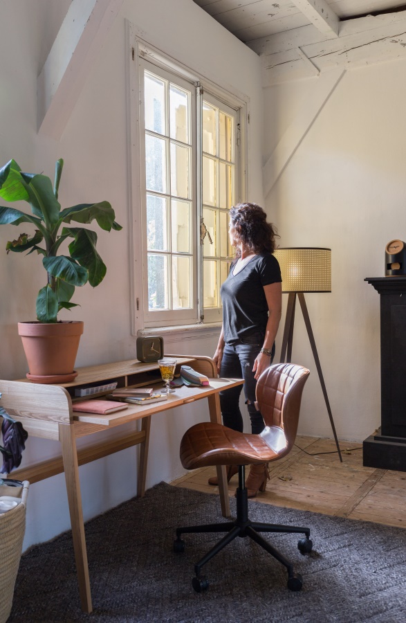 Кресло офисное OMG LL коричневое Zuiver 1300006 - Вид №1