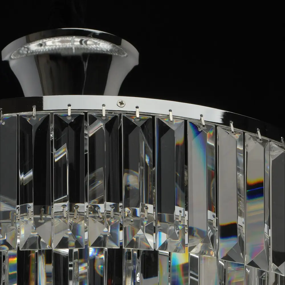 Люстра каскадная хрустальная подвесная Аделард 5xE14x60 Вт MW-Light STLM-2158527 - Вид №2