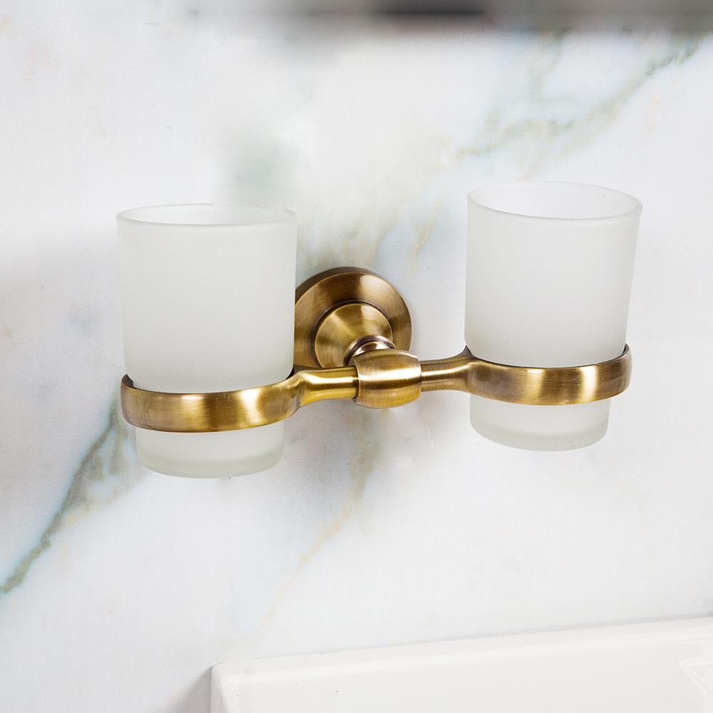 RB52003 Держатель с 2-мя стаканами , стеклянный Raiber  - Вид №5