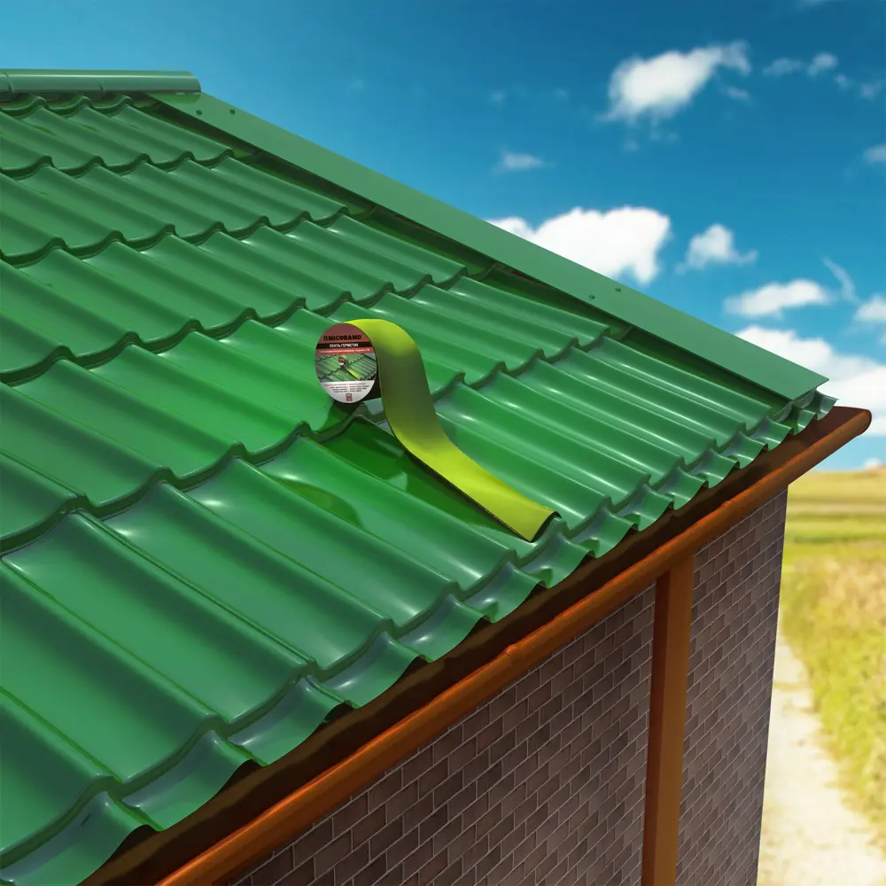 Лента-герметик Никобенд 10x0.1 м цвет зелёный NICOBAND STLM-2098927 - Вид №4