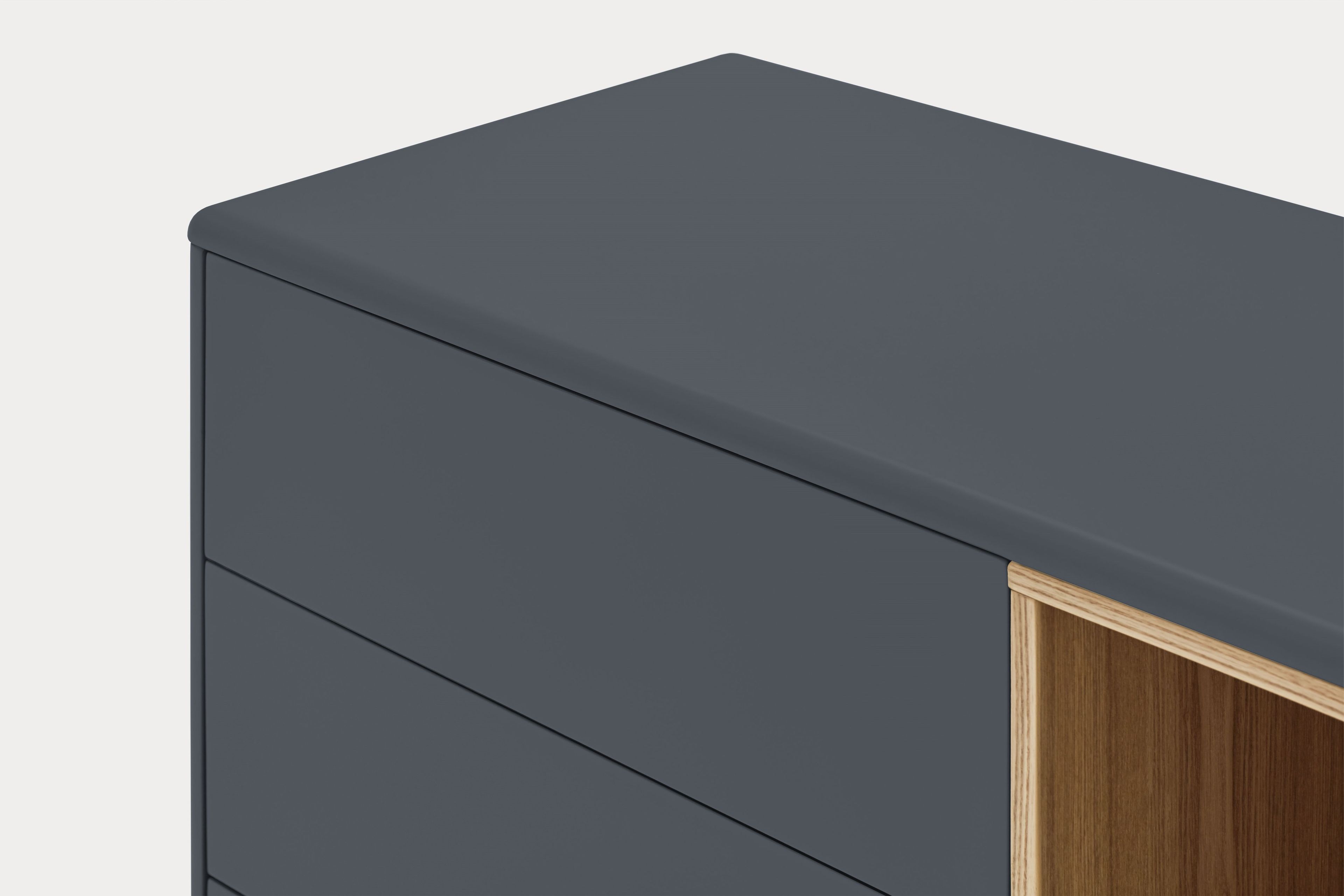 Шкаф из МДФ с распашными дверцами и ящиками TEULAT Corvo ARCH-00138554 - Вид №13