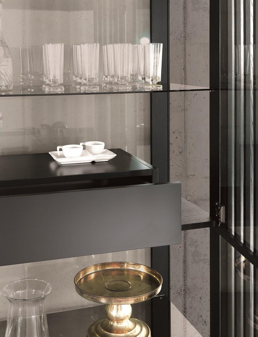 Pacini & Cappellini Книжный шкаф / витрина из дерева и стекла  5554.105  - Вид №6