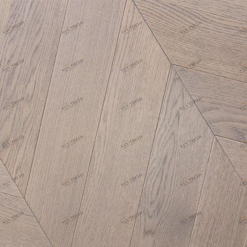 Паркет Ёлка Coswick Шамбор Дуб Натур (Гладкая) 320х82,55 мм 11283215