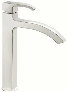 EMMEVI RUBINETTERIE Смеситель для кухни столешницы из хромированного металла в современном стиле с поворотным изливом Niagara