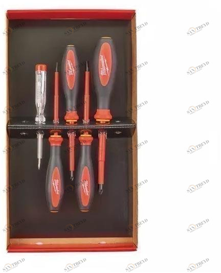 MILWAUKEE Изолированный набор отверток на 1000 В sun-id-1372102