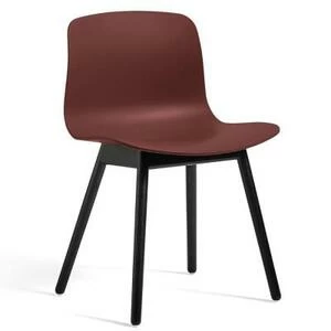 Стул AAC12, кирпичный с черными ножками