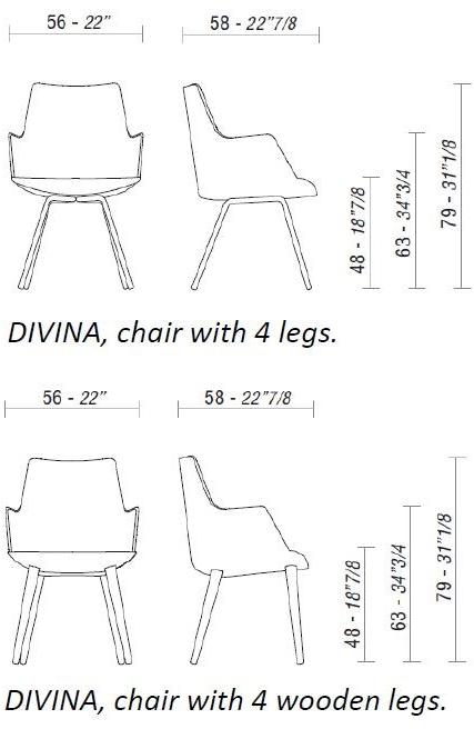 ESTEL GROUP Мягкое кожаное кресло с подлокотниками Divina sun-id-1395480 - Вид №4