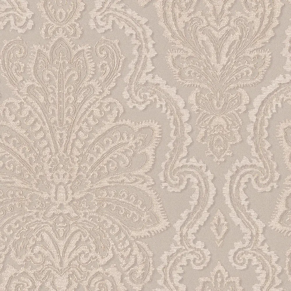 Обои флизелиновые Московская обойная фабрика Этро Шенил бежевые 4057-2 1.06 м STLM-2048085 - Вид №1