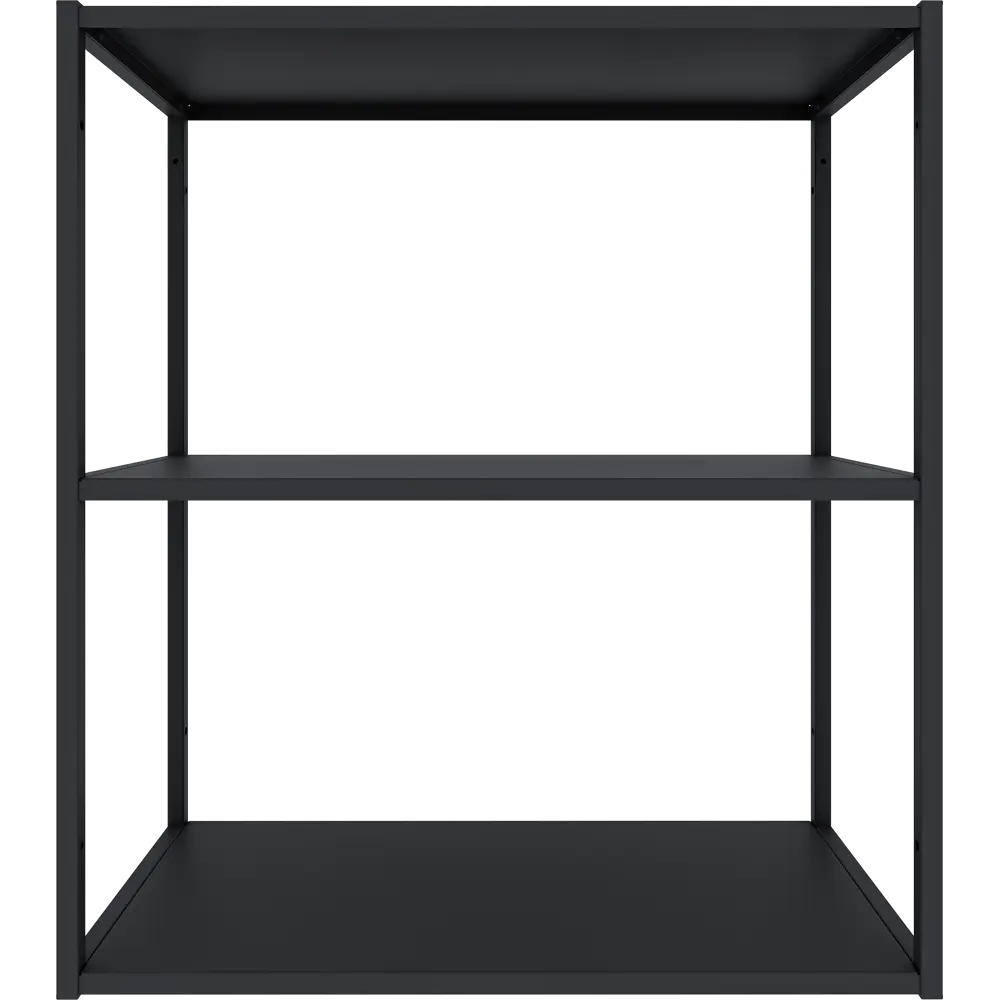 Навесной шкаф KONSENSA для кухни 60×68×27 см черный матовый 89422267 STLM-1570809 - Вид №1