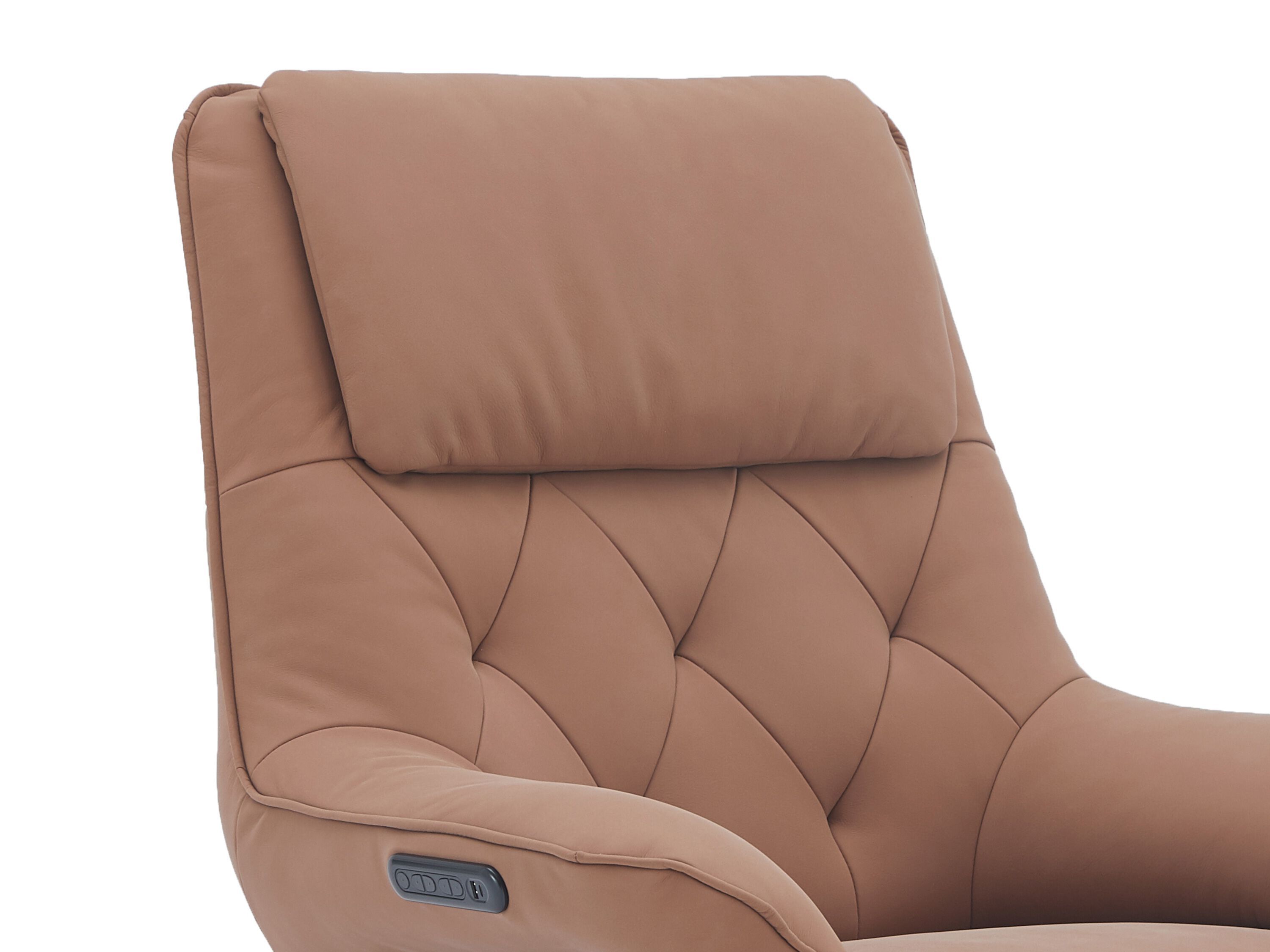 Кожаное вращающееся кресло с электрическим движением CAMPO DE' FIORI NORTH STAR ARCH-00031219 - Вид №8