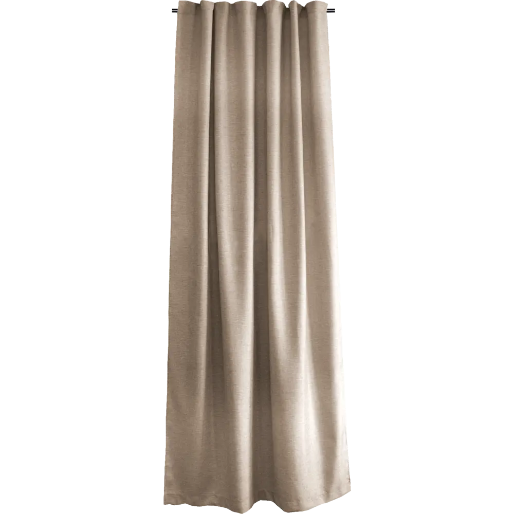 Штора на ленте Seasons Looks 140х260 см Beige цвет бежевый STLM-2191468