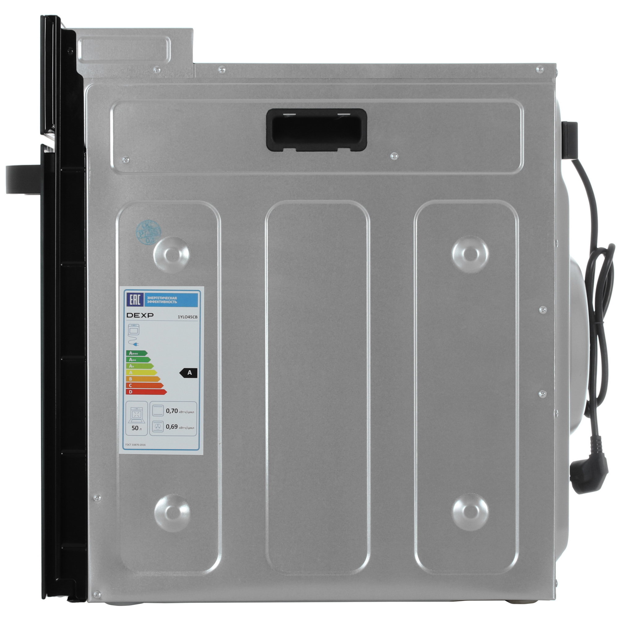 9110581 Электрический духовой шкаф DEXP 1YLO45СB черный STDN-0074434 - Вид №2