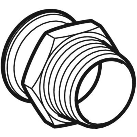 21704 Переходник Geberit Mapress из углеродистой стали, с наружной резьбой Geberit  - Вид №1