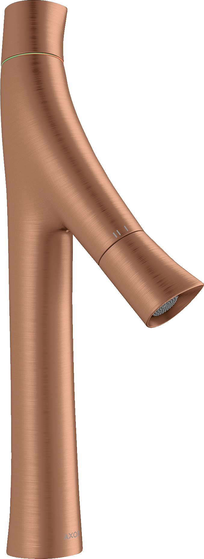 12012310 Смеситель для раковины, 2 ручки, 170, для умывальников, со сливным гарнитуром AXOR STARCK ORGANIC