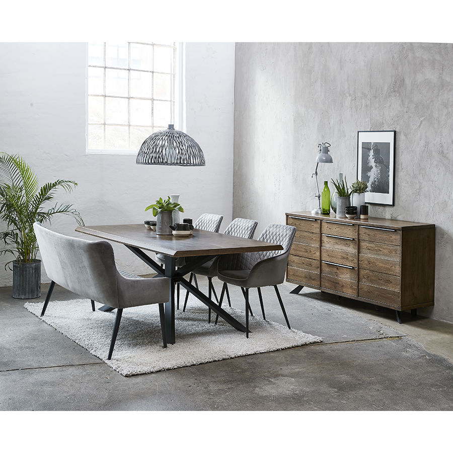 39832930 Комод , arno, 3 секции, 169,8х45х85 см Unique Furniture  - Вид №2