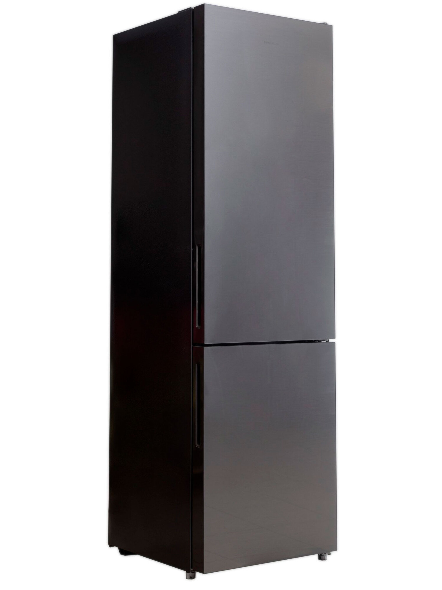 9141910 Холодильник с морозильником   HOLBERG HRB 2001NDGS серый STDN-0035686 - Вид №2