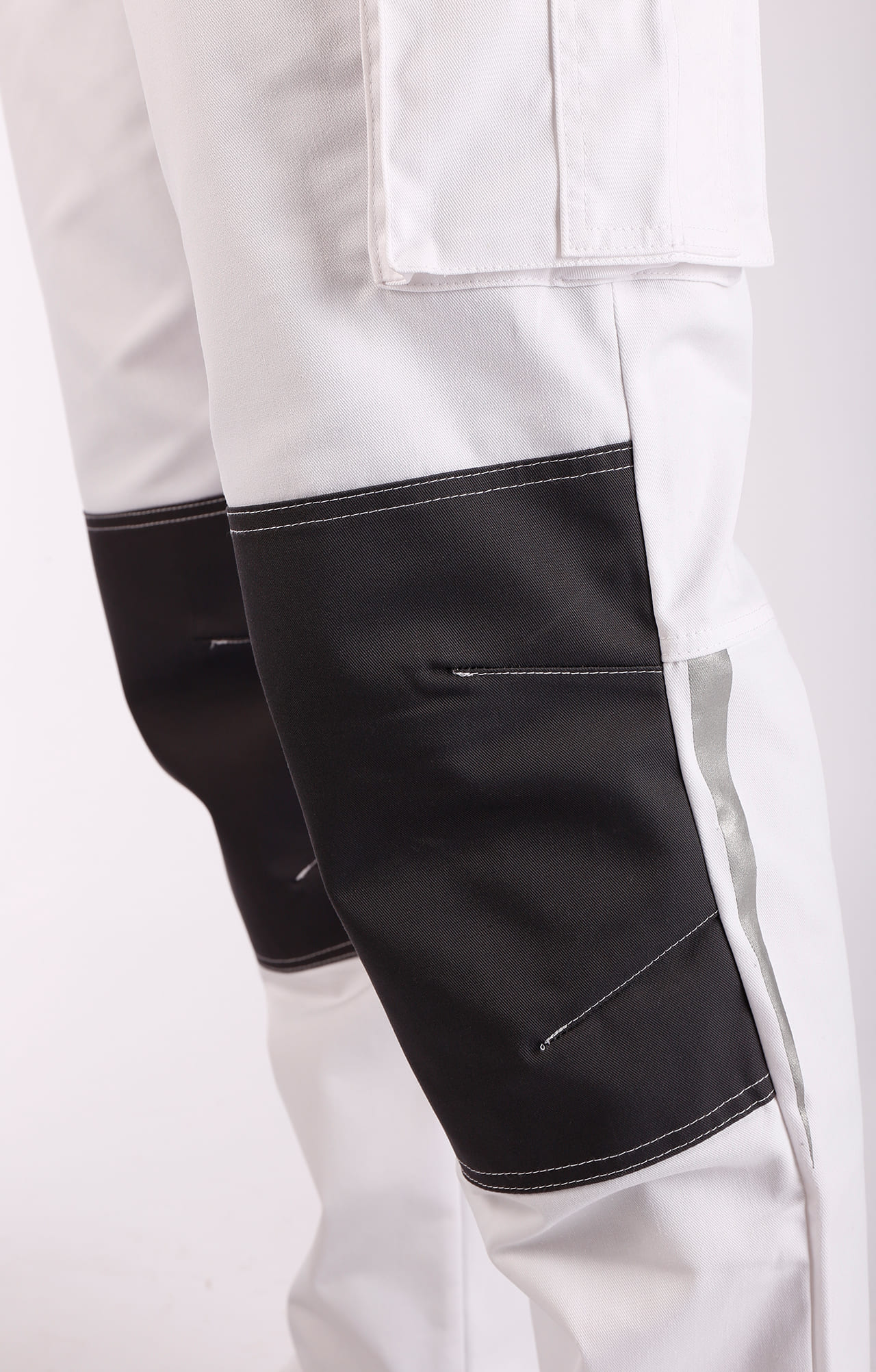 4974827 Костюм  NEW белый графит STATUS  Летняя спецодежда  размер 52-54/170-176  - Вид №20