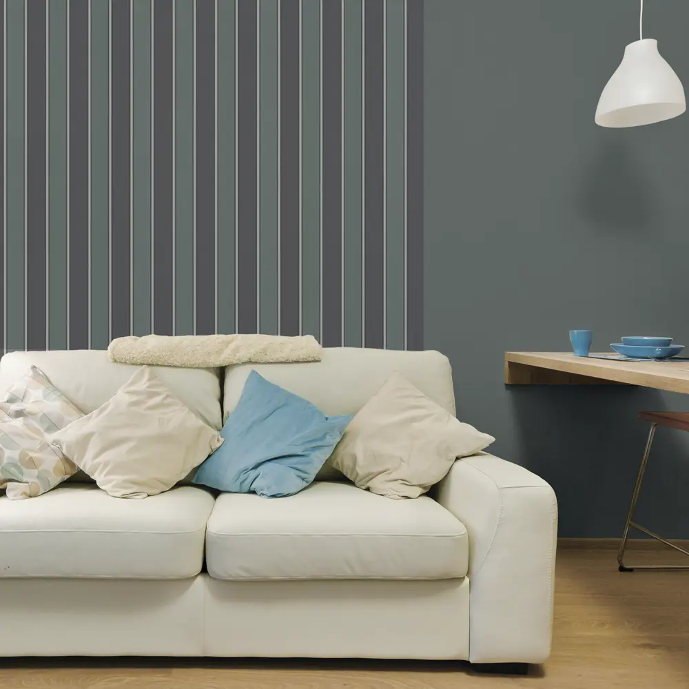 Обои флизелиновые Erismann Apolonia серо-зелёные 1.06 м 12007-18 STLM-2001410 - Вид №2