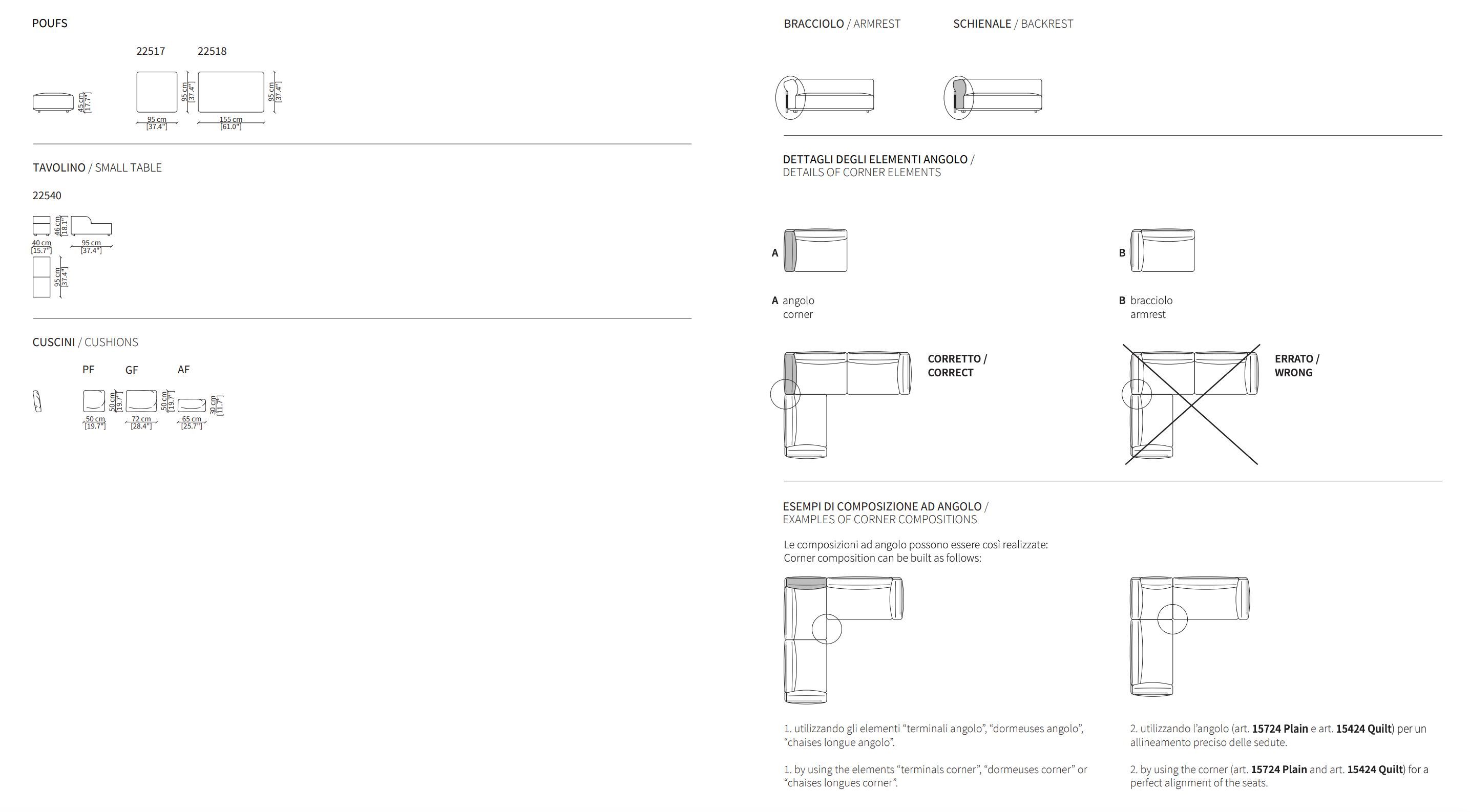 Модульный диван Frigerio FELIX ARCH-00098469 - Вид №1