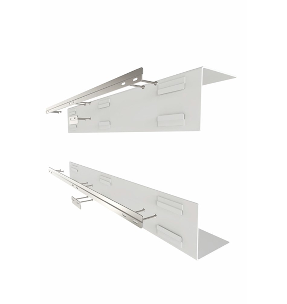 FROST Полка 4031 35x30x60cm » белая Алюминий Белый U4031-W  - Вид №6