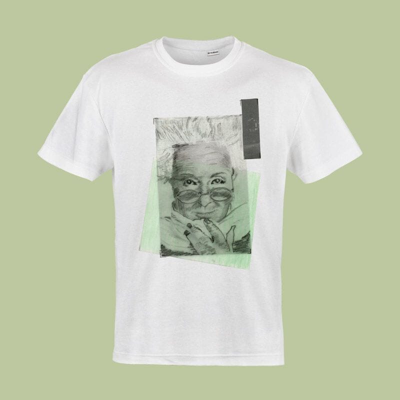 Футболка из органического хлопка с принтом isOnAir Vaghimiti ARCH-00124317 - Вид №1