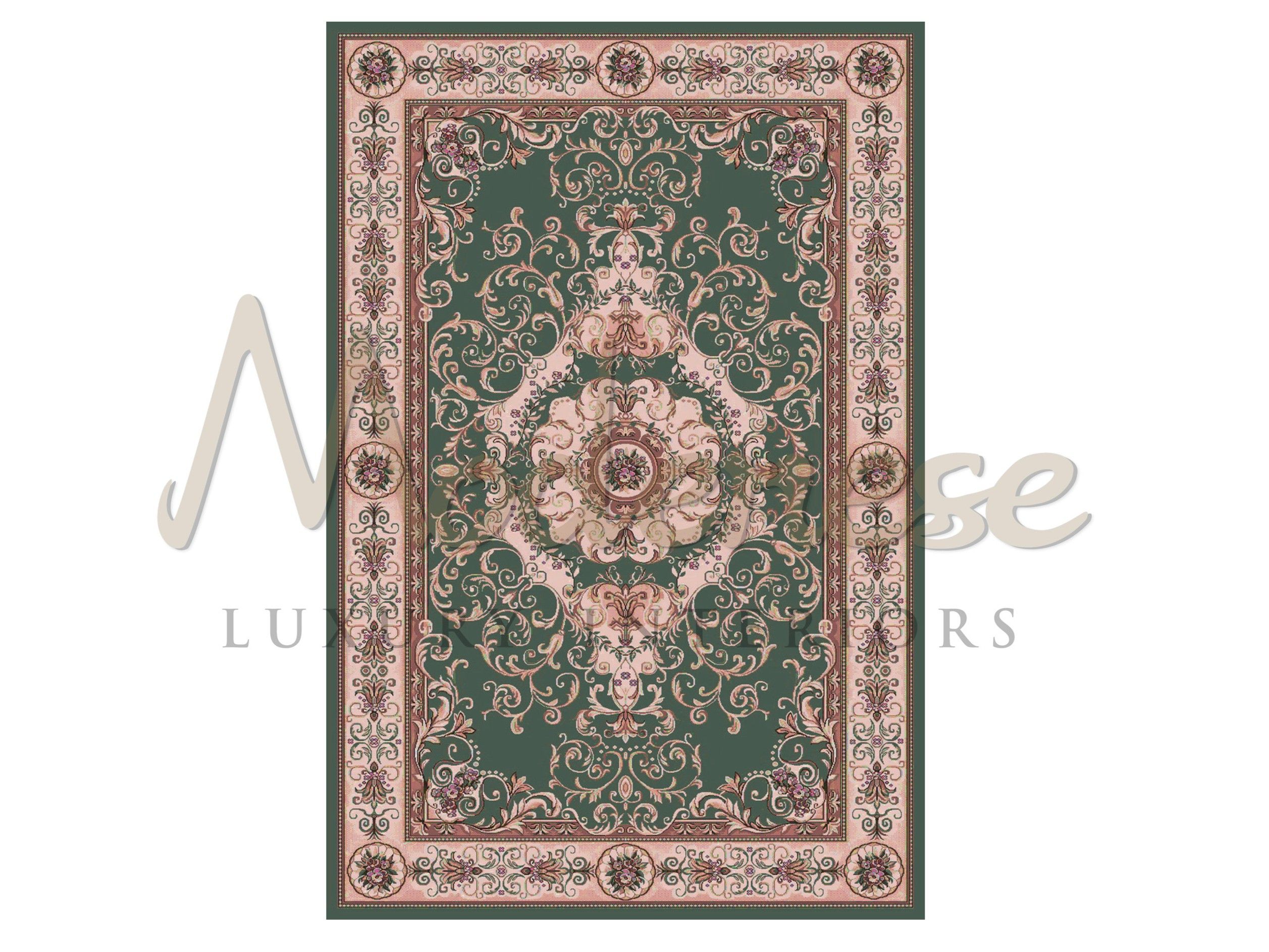 Шелковый прямоугольный ковер Modenese Luxury Interiors ковры и ковры ARCH-00000731