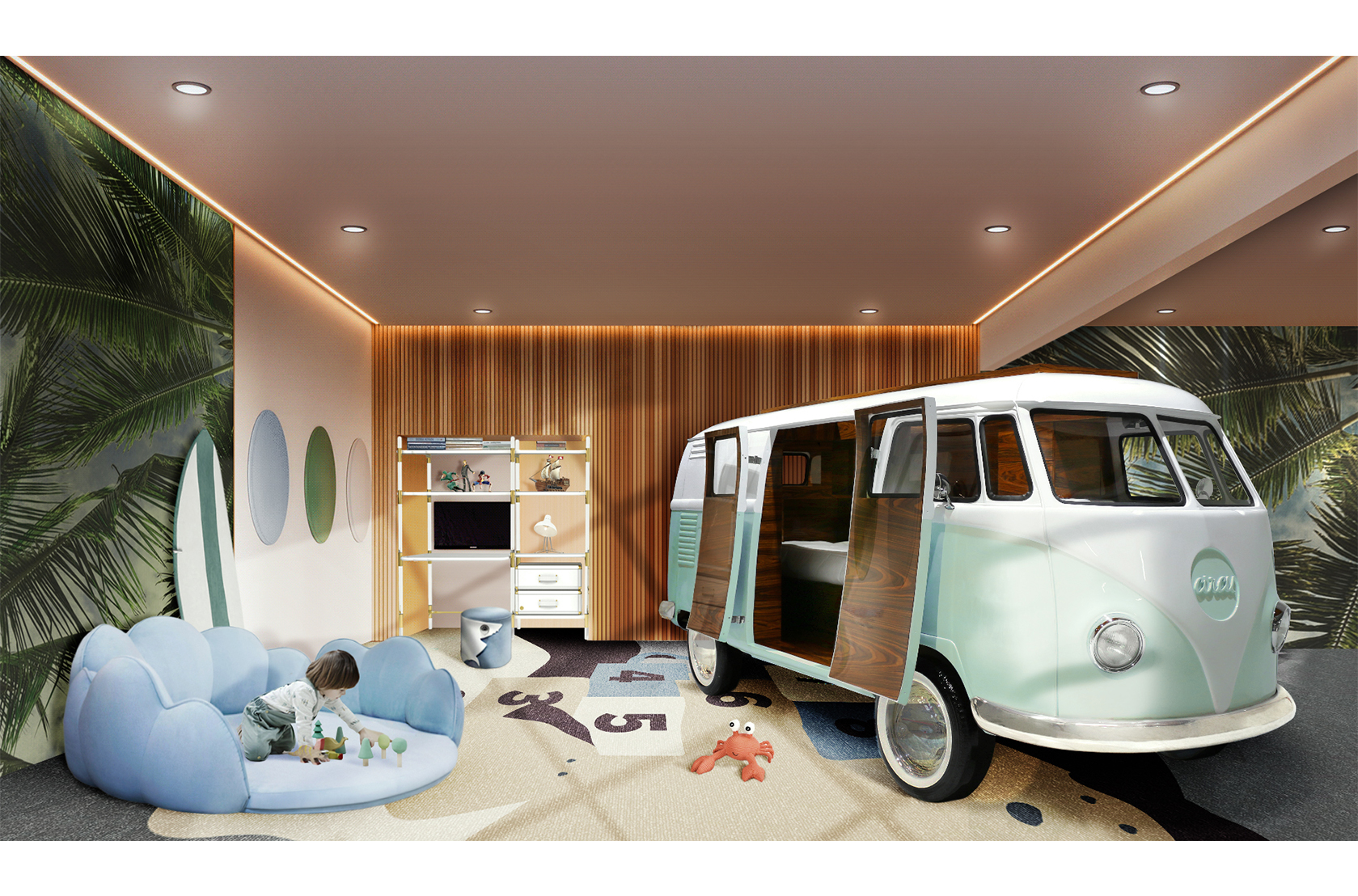 CIST33 Детские пуфики Акула Circu  - Вид №13