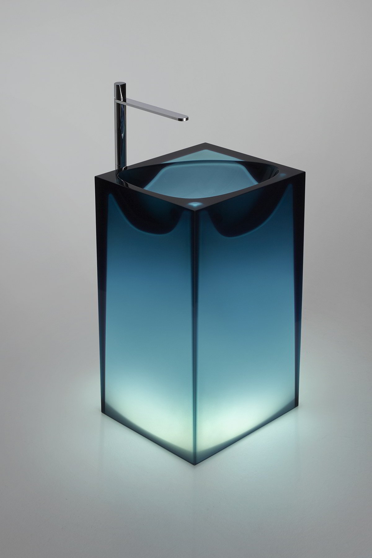 ASTRO E AURA Напольная раковина стоящая прямоугольная Antoniolupi  - Вид №5