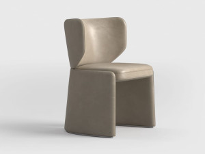 Кожаный стул