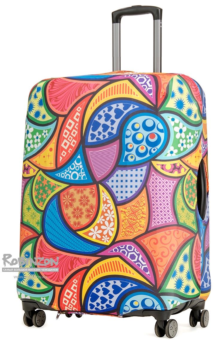 ECO Kaleidoscope XL Чехол для чемодана большой Fancy Armor ECO