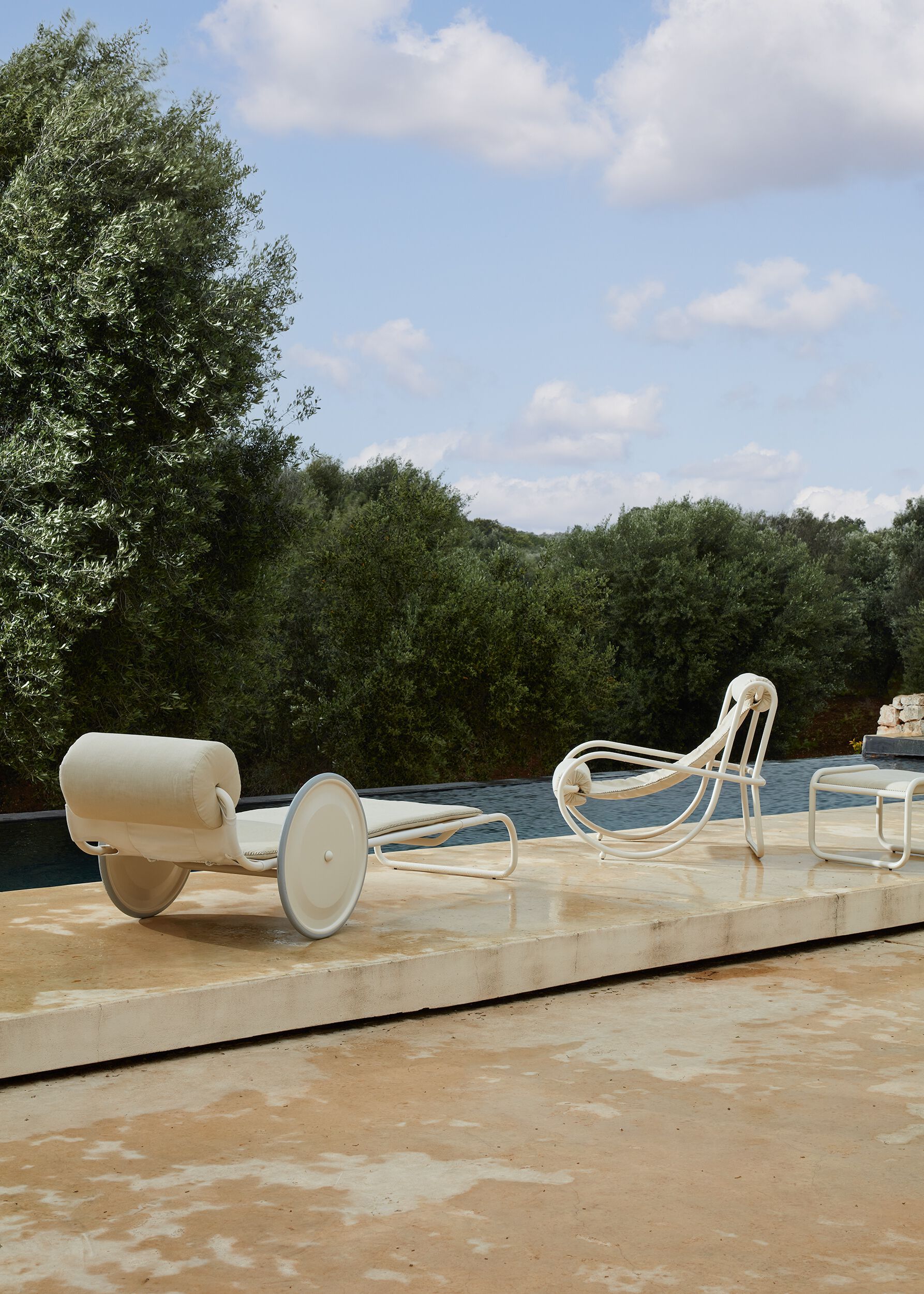 Шезлонг с подлокотниками Exteta Jacquemus + Exteta Special Re-Edition ARCH-00138653 - Вид №13