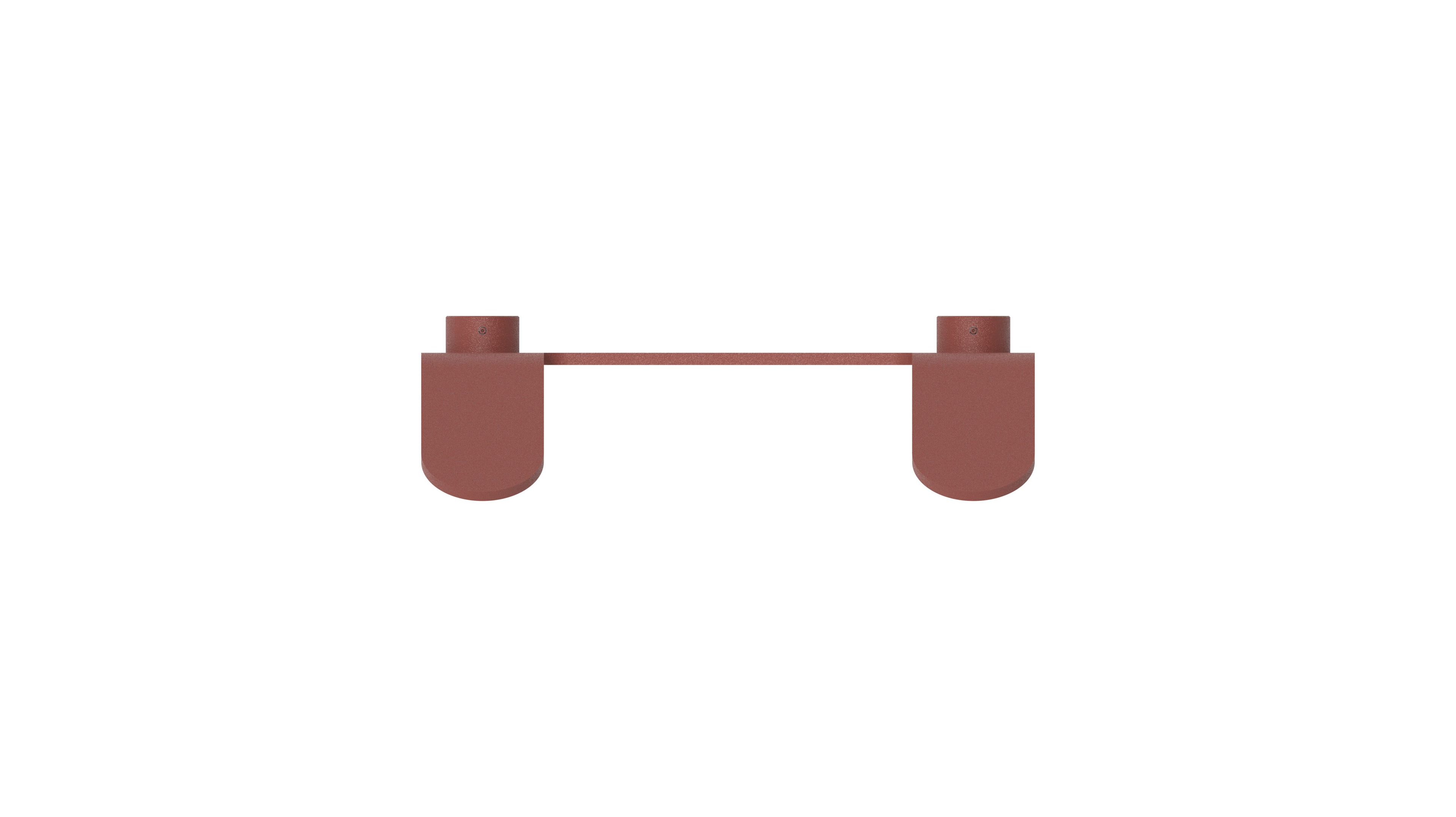 Стальная настенная вешалка с порошковым покрытием FUNCTIONALS QUATTRO ARCH-00038756 - Вид №5