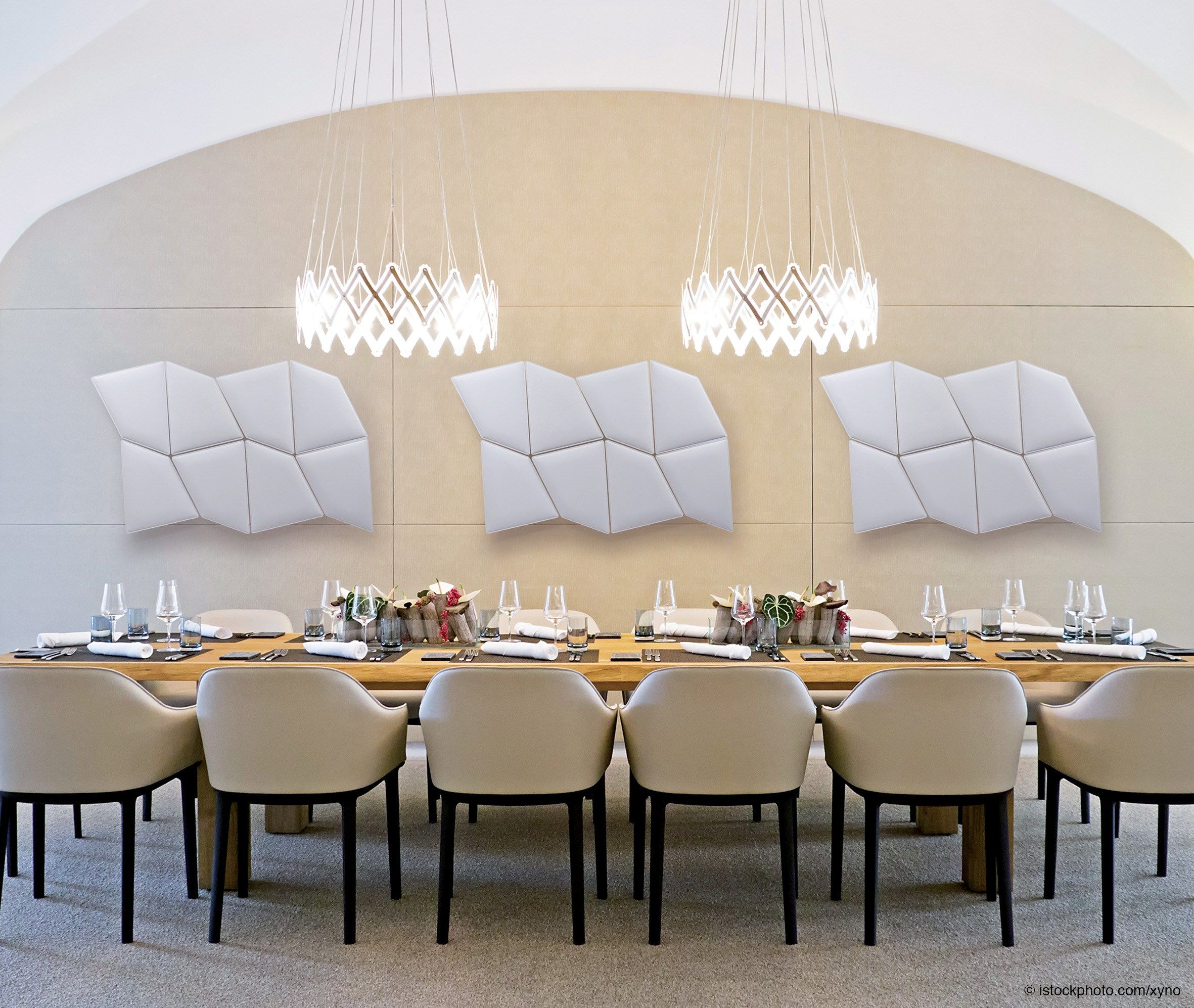 Акустическая панель в Trevira® CS Caimi Brevetti FLAP ARCH-00123195 - Вид №3