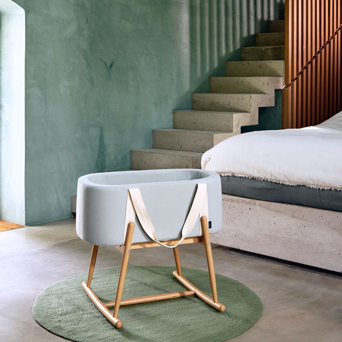 Детская кроватка с хлопковой подкладкой Charlie Crane Kuko ARCH-00145956 - Вид №7