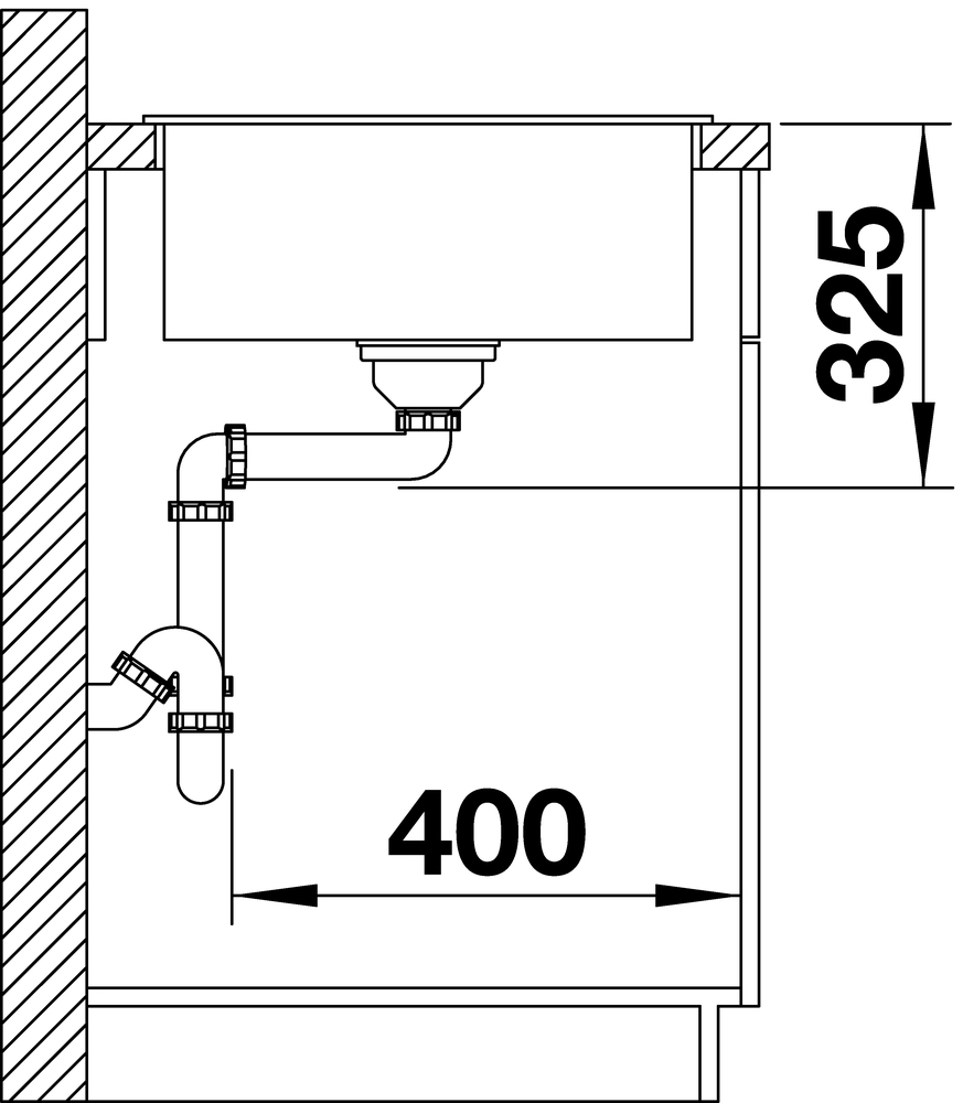 523282 Кухонная мойка Blanco Zia XL 6 S Compact кофе  Blanco Zia Кофе - Вид №7