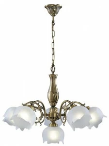 Possoni Illuminazione Подвесной светильник из атласной латуни со стеклами Bianca 25/5+1