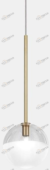 Il Fanale Подвесной светильник из латуни Molecola 275.05.ont / 275.06.ont