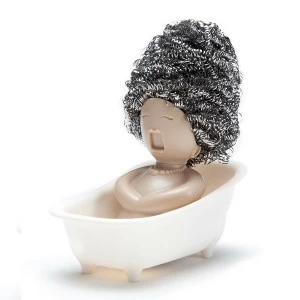 Держатель для кухонного скребка бежевый Soap Opera PELEG DESIGN ДИЗАЙНЕРСКИЕ 00-3871463 Бежевый;белый;коричневый