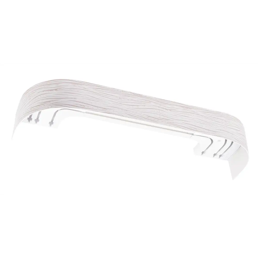 Карниз трехрядный Legrand Эдельвейс 300 см пластик цвет мокко 85881706 STLM-2038004 DOMLEGRAND 