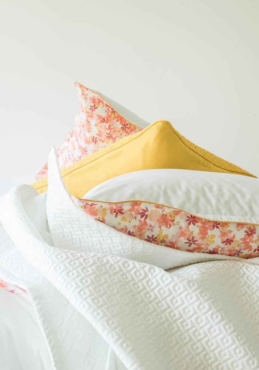 Alexandre Turpault Хлопковая наволочка с принтом и цветочными мотивами Circee sun-id-1513202 - Вид №3