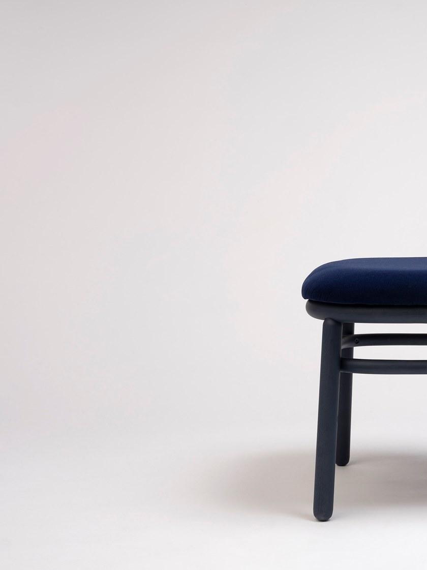 ONDARRETA Низкий табурет из ткани Lana sun-id-1485019 - Вид №3