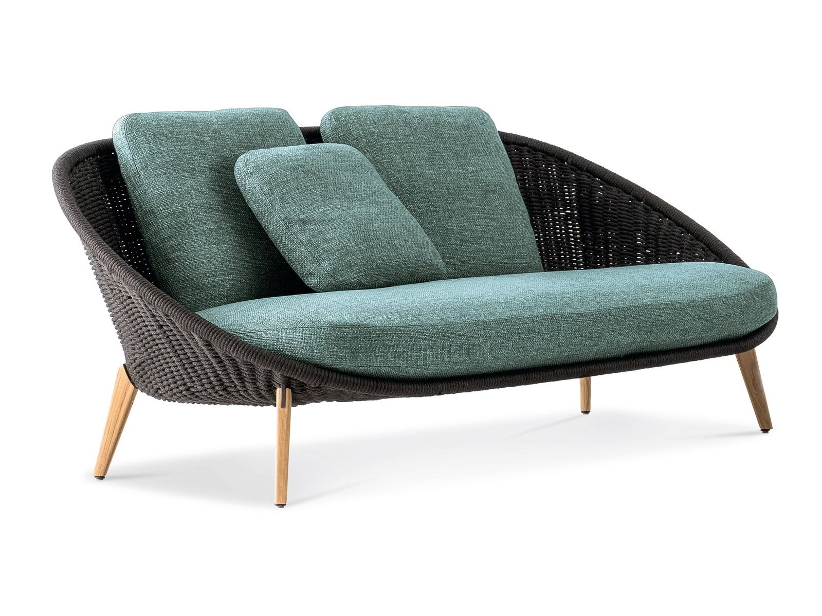 Открытый диван из веревки и ткани Minotti Lido Cord Outdoor ARCH-00038730