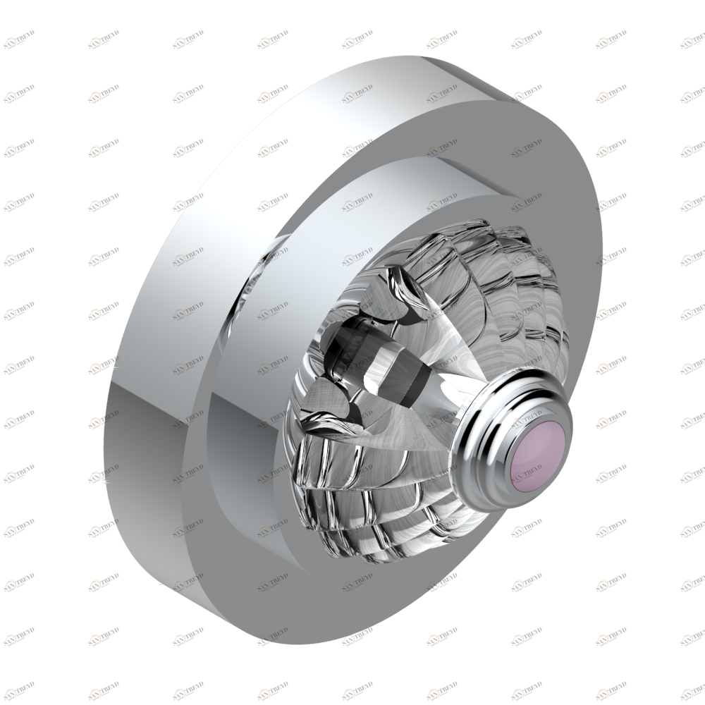 A8B-301 Маховик перелива Thg-paris Vogue аметист Хром A8B 301  A02 CAT.A